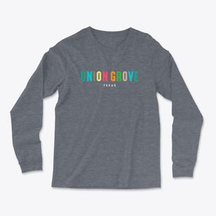 Union Grove Texas Color Pop Light Soft Long Sleeve T-Shirt