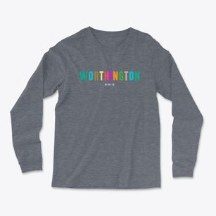 Worthington Ohio Color Pop Light Soft Long Sleeve T-Shirt