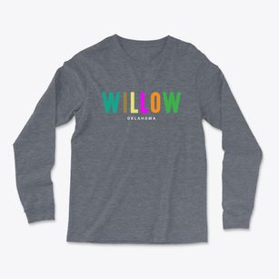 Willow Oklahoma Color Pop Light Soft Long Sleeve T-Shirt