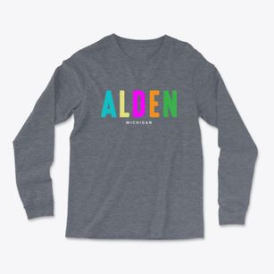 Alden Michigan Color Pop Light Soft Long Sleeve T-Shirt