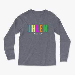 Ihlen Minnesota Color Pop Light Soft Long Sleeve T-Shirt