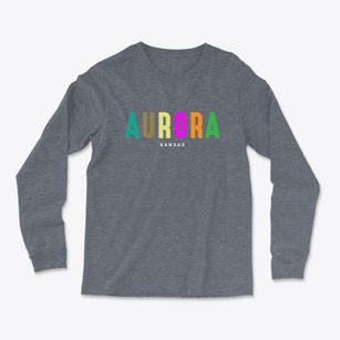 Aurora Kansas Color Pop Light Soft Long Sleeve T-Shirt