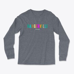 Rangerville Texas Color Pop Light Soft Long Sleeve T-Shirt
