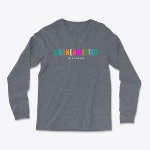 Kronenwetter Wisconsin Color Pop Light Soft Long Sleeve T-Shirt