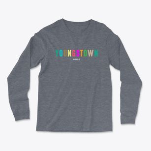 Youngstown Ohio Color Pop Light Soft Long Sleeve T-Shirt