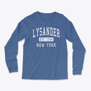 Lysander New York Classic Established Light Soft Long Sleeve T-Shirt