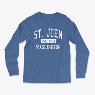 St. John Washington Classic Established Light Soft Long Sleeve T-Shirt