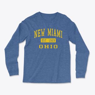 New Miami Ohio Classic Established Light Soft Long Sleeve T-Shirt