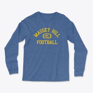 Massey Hill Classical High School Classic Football Light Soft Long Sleeve T-Shirt