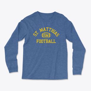 Saint Matthias School Classic Football Light Soft Long Sleeve T-Shirt