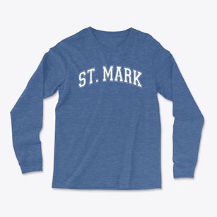 Saint Mark School Varsity Arch Light Soft Long Sleeve T-Shirt