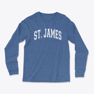 Saint James The Apostle School Varsity Arch Light Soft Long Sleeve T-Shirt