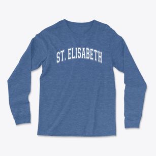 Saint Elisabeth School Varsity Arch Light Soft Long Sleeve T-Shirt