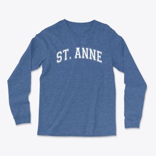 Saint Anne Elementary School Varsity Arch Light Soft Long Sleeve T-Shirt