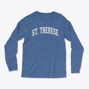 St Therese Parish Varsity Arch Light Soft Long Sleeve T-Shirt