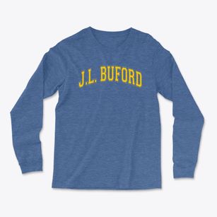 J.l. Buford Intermediate Center School Varsity Arch Light Soft Long Sleeve T-Shirt