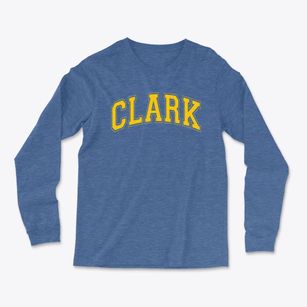 Clark Elementary School Varsity Arch Light Soft Long Sleeve T-Shirt