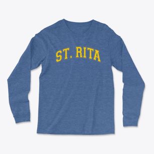 St. Rita School Varsity Arch Light Soft Long Sleeve T-Shirt