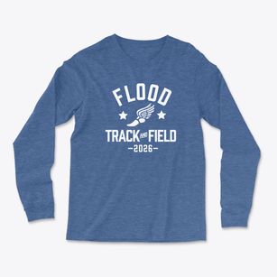 Flood Middle School Track and Field Light Soft Long Sleeve T-Shirt
