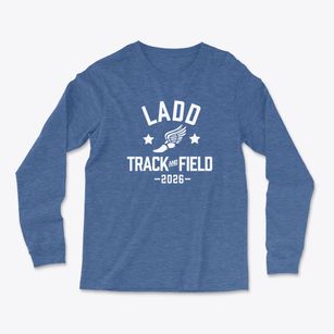 Ladd Community Consolidated School Track and Field Light Soft Long Sleeve T-Shirt