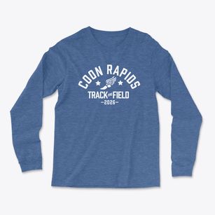 Coon Rapids High School Track and Field Light Soft Long Sleeve T-Shirt