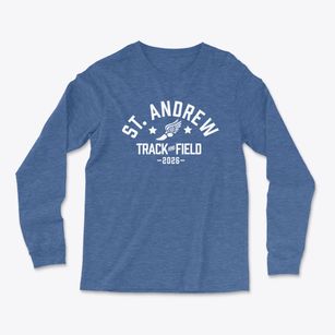 Saint Andrew The Apostle School Track and Field Light Soft Long Sleeve T-Shirt