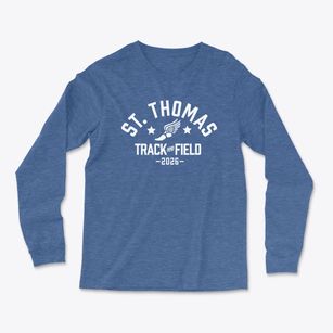 Saint Thomas The Apostle School Track and Field Light Soft Long Sleeve T-Shirt