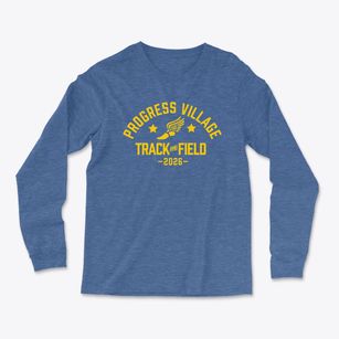 Progress Village Middle School Track and Field Light Soft Long Sleeve T-Shirt