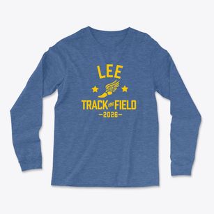Lee Elementary School Track and Field Light Soft Long Sleeve T-Shirt