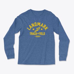 Landmark High School Track and Field Light Soft Long Sleeve T-Shirt