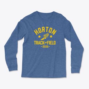 Horton Middle School Track and Field Light Soft Long Sleeve T-Shirt