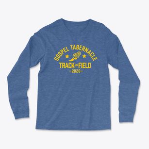 Gospel Tabernacle Academy Track and Field Light Soft Long Sleeve T-Shirt