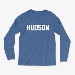 Hudson Indiana Classic Block Light Soft Long Sleeve T-Shirt