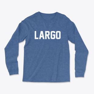 Largo Maryland Classic Block Light Soft Long Sleeve T-Shirt