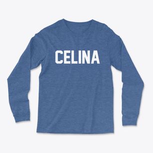 Celina Ohio Classic Block Light Soft Long Sleeve T-Shirt