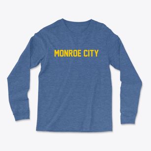 Monroe City Missouri Classic Block Light Soft Long Sleeve T-Shirt