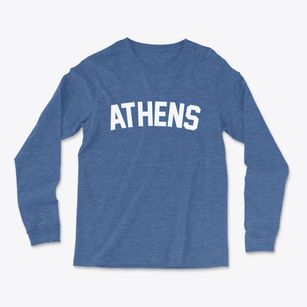 Athens New York Classic Curve Light Soft Long Sleeve T-Shirt
