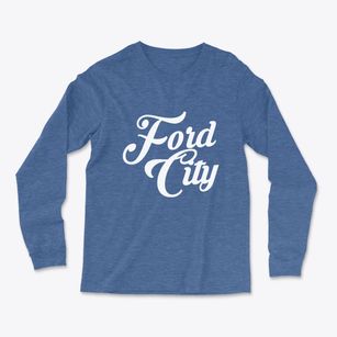 Ford City California Vintage Team Light Soft Long Sleeve T-Shirt
