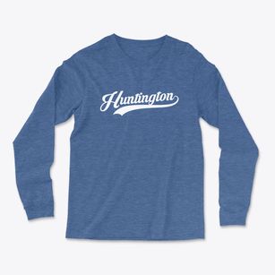 Huntington Vermont Vintage Team Light Soft Long Sleeve T-Shirt