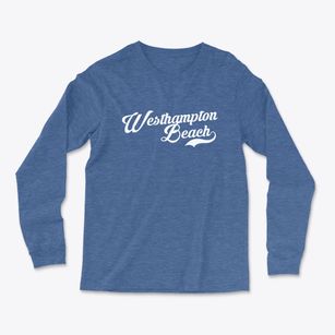 Westhampton Beach New York Vintage Team Light Soft Long Sleeve T-Shirt