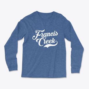 Francis Creek Wisconsin Vintage Team Light Soft Long Sleeve T-Shirt