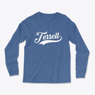 Terrell Texas Vintage Team Light Soft Long Sleeve T-Shirt