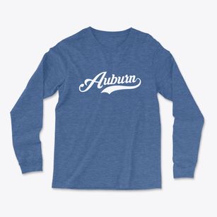Auburn West Virginia Vintage Team Light Soft Long Sleeve T-Shirt