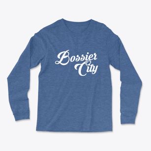 Bossier City Louisiana Vintage Team Light Soft Long Sleeve T-Shirt