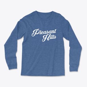Pleasant Hills Pennsylvania Vintage Team Light Soft Long Sleeve T-Shirt