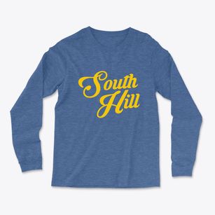 South Hill New York Vintage Team Light Soft Long Sleeve T-Shirt