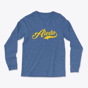 Aledo Illinois Vintage Team Light Soft Long Sleeve T-Shirt