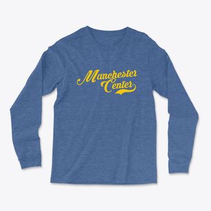 Manchester Center Vermont Vintage Team Light Soft Long Sleeve T-Shirt