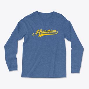 Midlothian Maryland Vintage Team Light Soft Long Sleeve T-Shirt