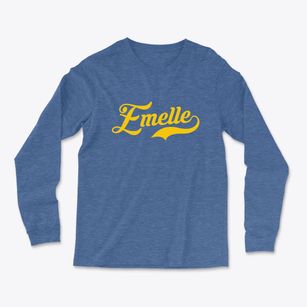 Emelle Alabama Vintage Team Light Soft Long Sleeve T-Shirt